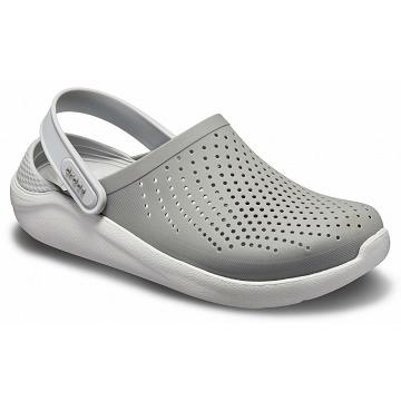 Zuecos Crocs LiteRide™ Hombre Grises | Mexico 0719JPQJ